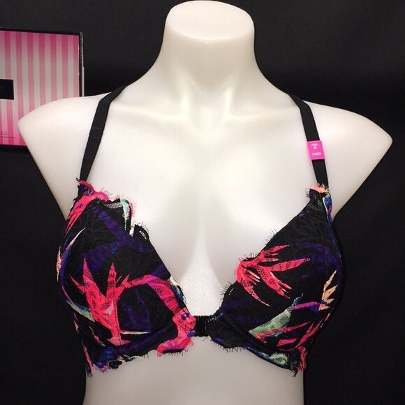 🔥Victoria Secret Pink Bra pushup sz 34DD New - Picture 4 of 5